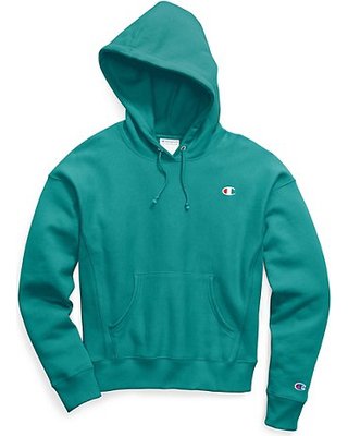 champion hoodie green