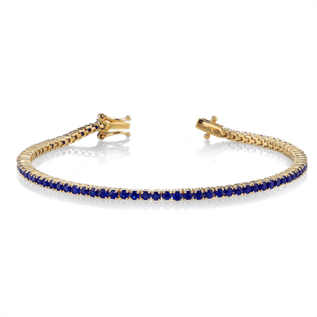 Blue Sapphire Perfect Tennis Bracelet – The Last Line