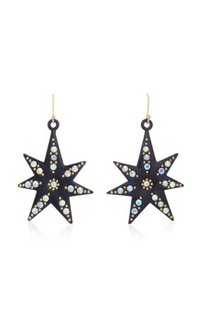 Orana Gold-Plated Crystal Star Earrings by Lulu Frost | Moda Operandi