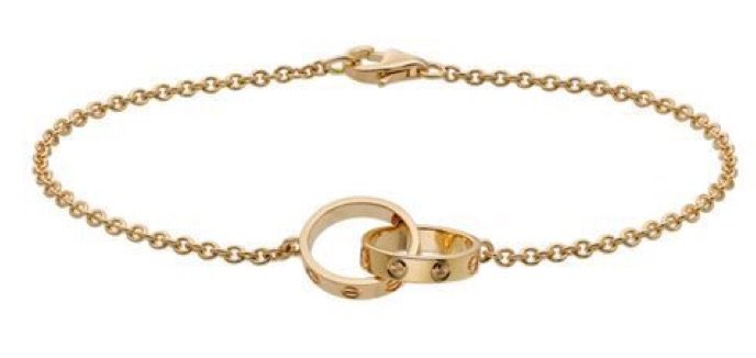 gold cartier bracelet