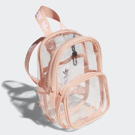 adidas Clear Mini Backpack - Pink | adidas US