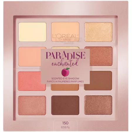 L'Oral Paris Paradise Enchanted Scented Eyeshadow Palette - 0.25 Fl Oz : Target