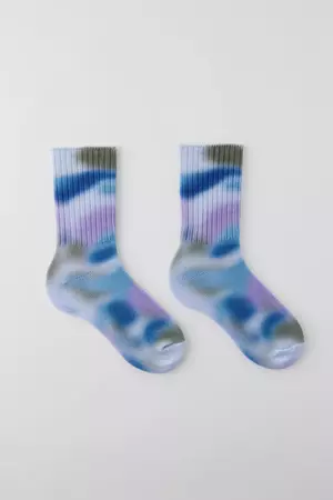 7DaysSocks Tie-Dye Crew Sock | Urban Outfitters