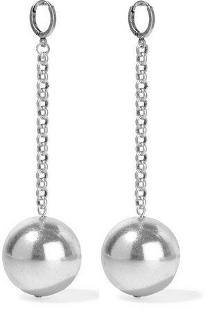 Isabel Marant | Silver-tone earrings | NET-A-PORTER.COM