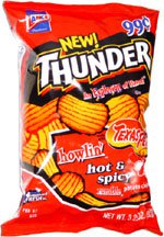Thunder Howlin' Hot & Spicy Texas Pete Rumble Potato Chips