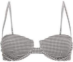 Dalia Gingham Seersucker Underwired Bikini Top