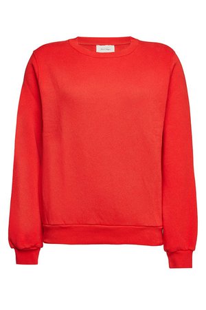 American Vintage - Kinouba Cotton Sweatshirt - red