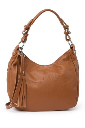 Anna Luchini | Pebbled Leather Hobo Bag | Nordstrom Rack