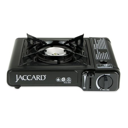 Jaccard 201701 Home N Away Portable Cooking Butane Stove, Auto Shut-Off, 9800 BTU