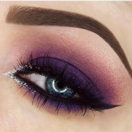 purple eye look - Google Search