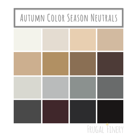 fall neutral palette