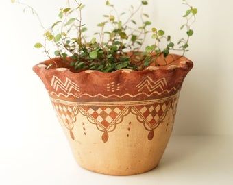 Natural Pot Terracotta Kabylie | Etsy