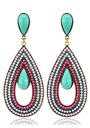 Valentine Gifts : YouBella Jewellery Valentine Collection Bohemian Style Fancy Party Wear Earrings for Girls and Women at Rs 434, 9241456 Voonik | India