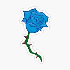 blue flower red thorns shrek - Google Search
