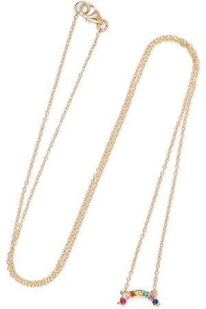 Andrea Fohrman | 14-karat gold multi-stone necklace | NET-A-PORTER.COM