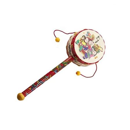 Amazon.com: Kisangel Wood Baby Hand Rattle Toys Chinese Traditional Kids Monkey Drum Toddler Hand Shaking Spinning Rattle Drums Baby Musical Percussion Instrument : Toys & Games