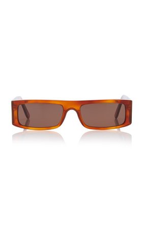 Hume Sun Square-Frame Acetate Sunglasses by Andy Wolf Eyewear