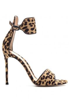 American Hustle leopard sandals