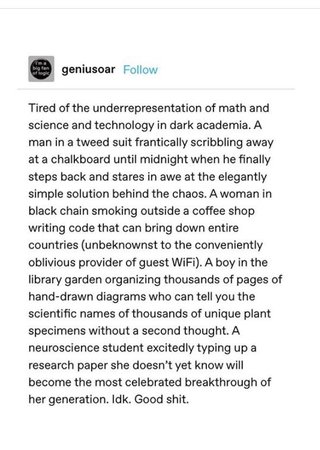 dark math academia