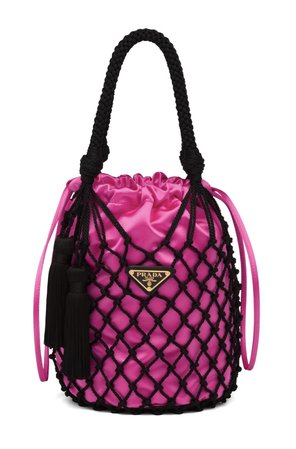 Pink and Black Prada Bag