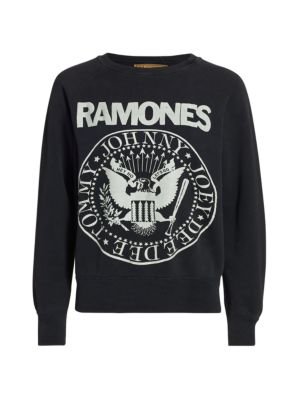 Madeworn The Ramones Graphic Sweatshirt In Black | ModeSens