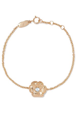 Aurélie Bidermann | 18-karat gold topaz bracelet | NET-A-PORTER.COM