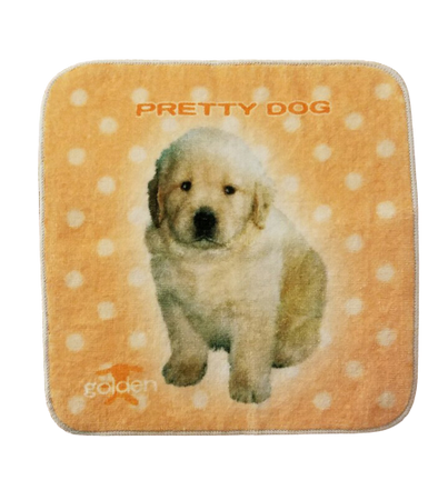 pretty dog handkerchief