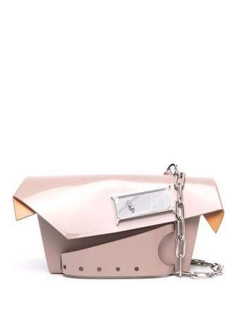 Shop Maison Margiela small Snatched clutch bag with Express Delivery - FARFETCH