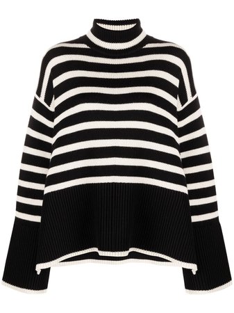 Totême Signature Stripe Knitted Jumper - Farfetch