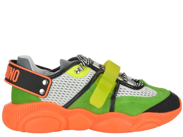 Moschino Teddy Fluo Sneakers