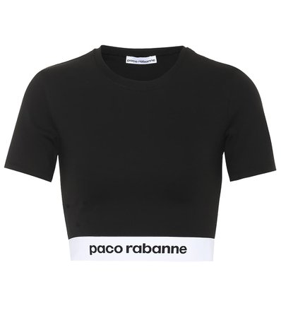 Jersey Cropped Top | Paco Rabanne - mytheresa.com