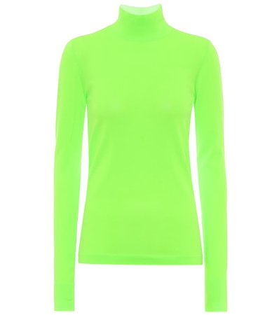 Les Rêveries High-neck jersey top
