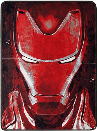 Marvel Avengers Endgame, Iron Man's Threat, Micro Raschel Throw Blanket, 46" x 60", Multi-Color: Amazon.ca: Home & Kitchen