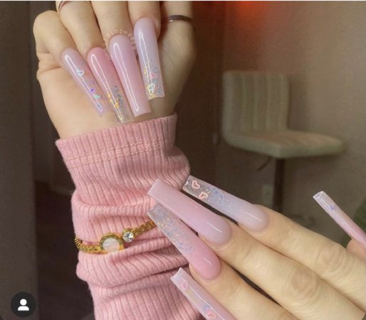 Light Pink Nail Set