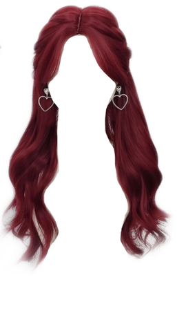 @bittersweetofficial Red Hair PNG