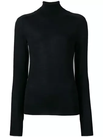 VICTORIA BECKHAM roll-neck fitted sweater