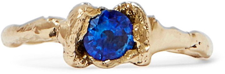 Aethra Blue Sapphire Ring