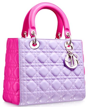 pink and lilac lady dior