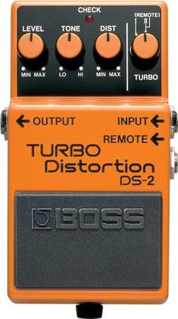 Boss DS-2 Turbo Distortion Guitar Effects Pedal - Perth | Mega Music Online