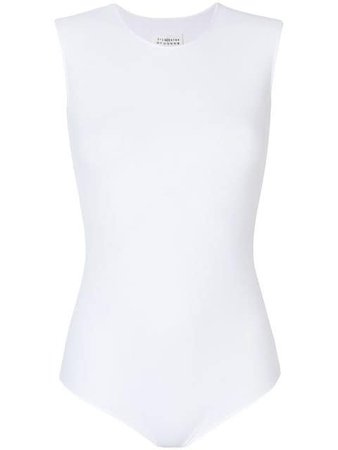 Maison Margiela sleeveless fitted bodysuit $305 - Buy Online - Mobile Friendly, Fast Delivery, Price