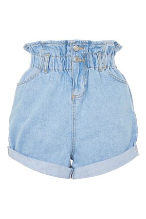 Paper Bag Denim Shorts - Holiday Shop - Clothing - Topshop