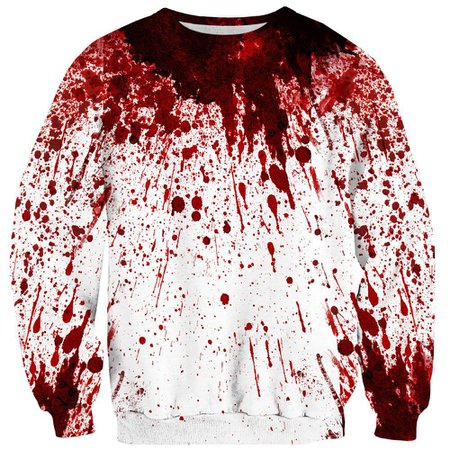 blood spatter shirt