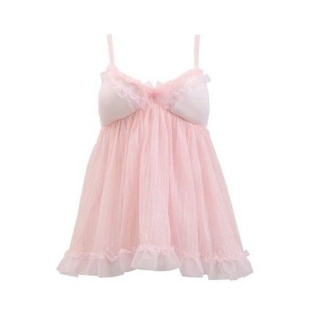 pink lingerie dress