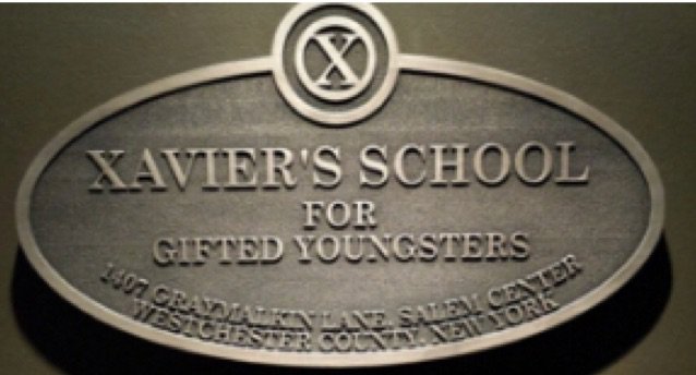 xavier’s school for gifted youngsters sign