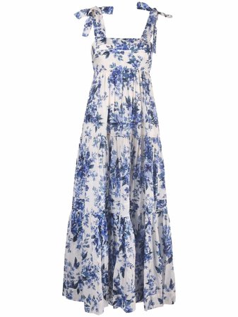 Zimmermann floral-print Sleeveless Dress - Farfetch