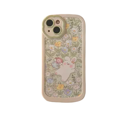Cute Aesthetic Rabbit Case For iPhone - Shoptery