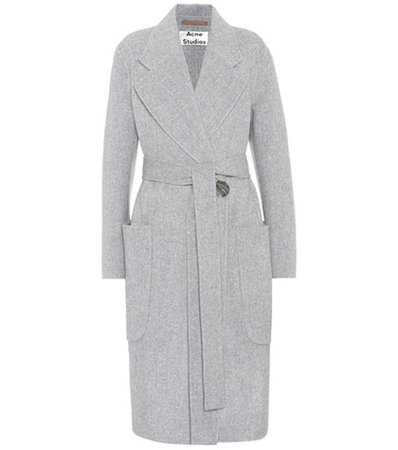 Carice wool and cashmere-blend coat