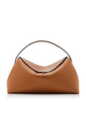 T-Lock Leather Top Handle Bag By Toteme | Moda Operandi