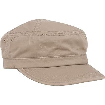 Enzyme Regular Solid Army Caps-Khaki W35S45D (One Size) at Amazon Women’s Clothing store: Newsboy Caps