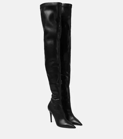 Over The Knee Boots in Black - Stella Mc Cartney | Mytheresa